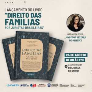 Lançamento do livro Direito das Famílias