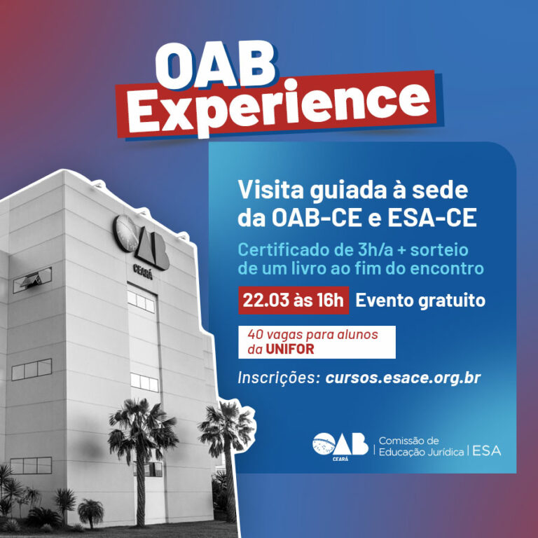 Oab Experience Unifor 2232023 Esa Ce 2523