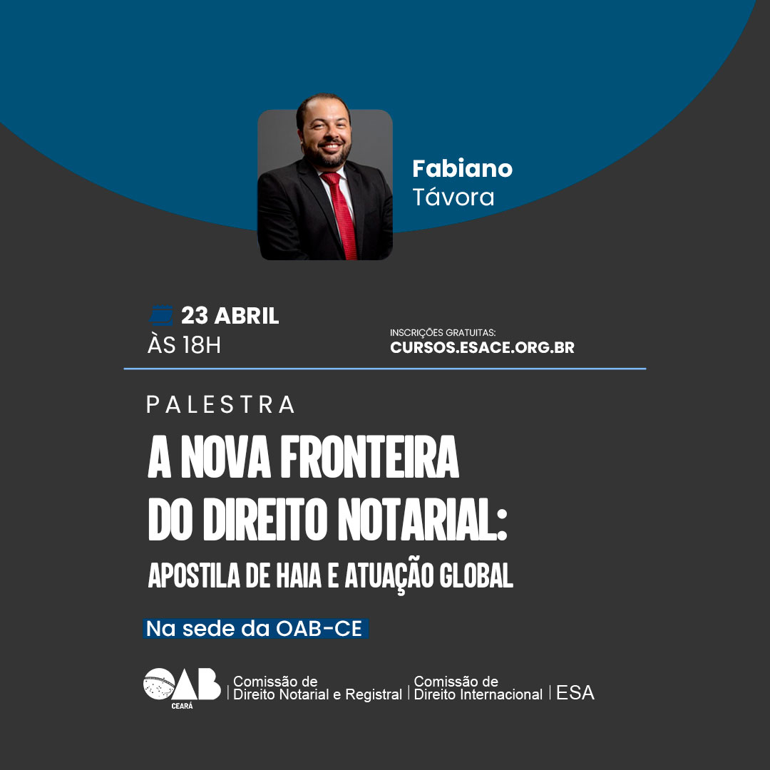 A Nova Fronteira do Direito Notarial: Apostila de Haia e Atuação Global
