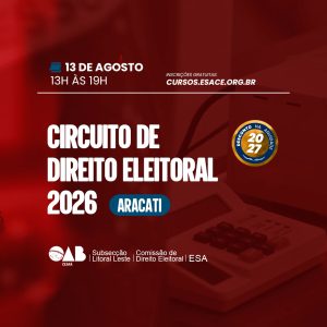 CIRCUITO DE DIREITO ELEITORAL 2026 - Litoral Leste