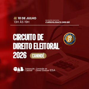 CIRCUITO DE DIREITO ELEITORAL 2026 | Canindé