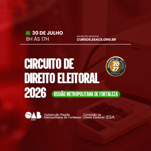 CIRCUITO DE DIREITO ELEITORAL 2026 | RMF