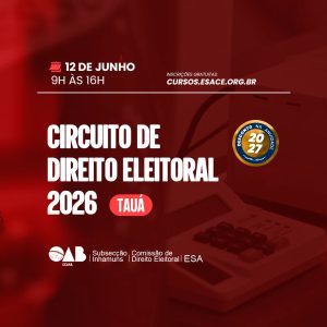 CIRCUITO DE DIREITO ELEITORAL 2026 | Inhamuns