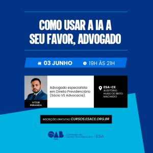 Como usar a IA a seu favor, advogado.