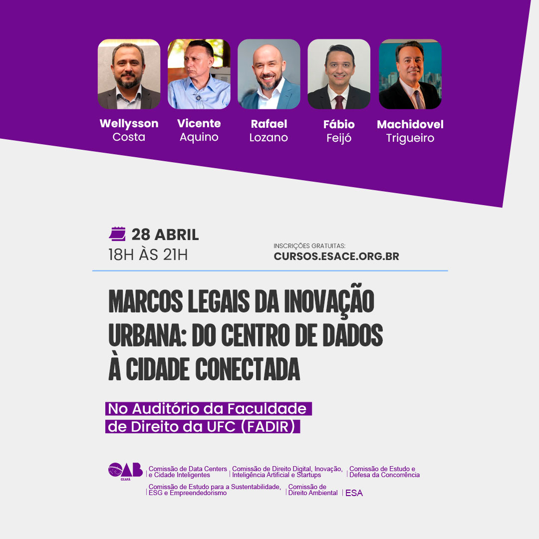 Marcos Legais da Inovação Urbana: Do Centro de Dados à Cidade Conectada