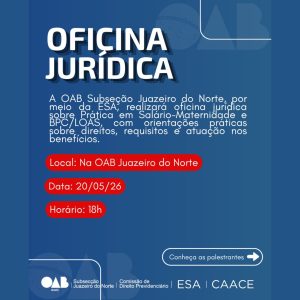 OFICINA JURÍDICA - DIREITO PREVIDENCIÁRIO