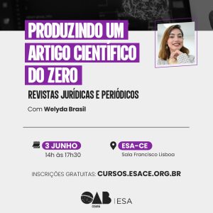 Produzindo um Artigo Científico do Zero - Revistas jurídicas e periódicos