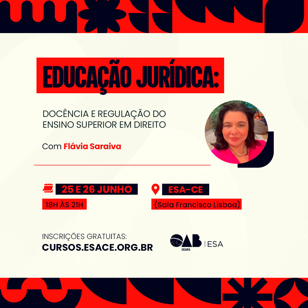 Educação Jurídica: Docência e Regulação do Ensino Superior em Direito