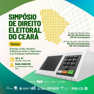Simpósio de Direito Eleitoral do Ceará | CRATEÚS
