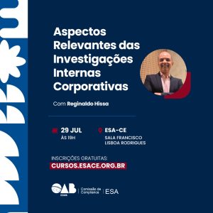 Aspectos Relevantes das Investigações Internas Corporativas