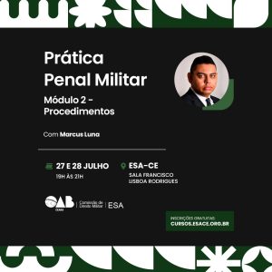 Prática Penal Militar Módulo 2 - Procedimentos