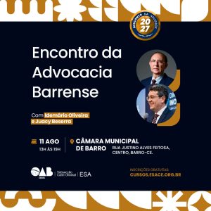 ENCONTRO DA ADVOCACIA BARRENSE