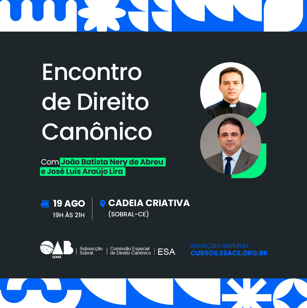 Encontro de Direito Canônico