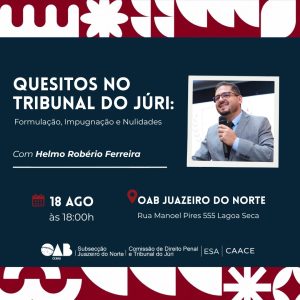 Quesitos no Tribunal do Juri: Formulação, Impugnação e Nulidades