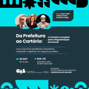Da Prefeitura ao Cartório: O Caminho Completo para a Regularização de Imóveis Como solucionar pendências urbanísticas, cadastrais e registrais com segurança jurídica.