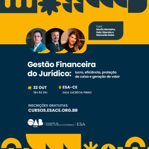 Gestão Financeira do Jurídico: lucro, eficiência, proteção de caixa e geração de valor