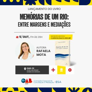 2º lançamento do livro memórias de um rio, entre margens e mediações