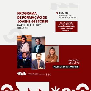 Programa de Formação de Jovens Gestores