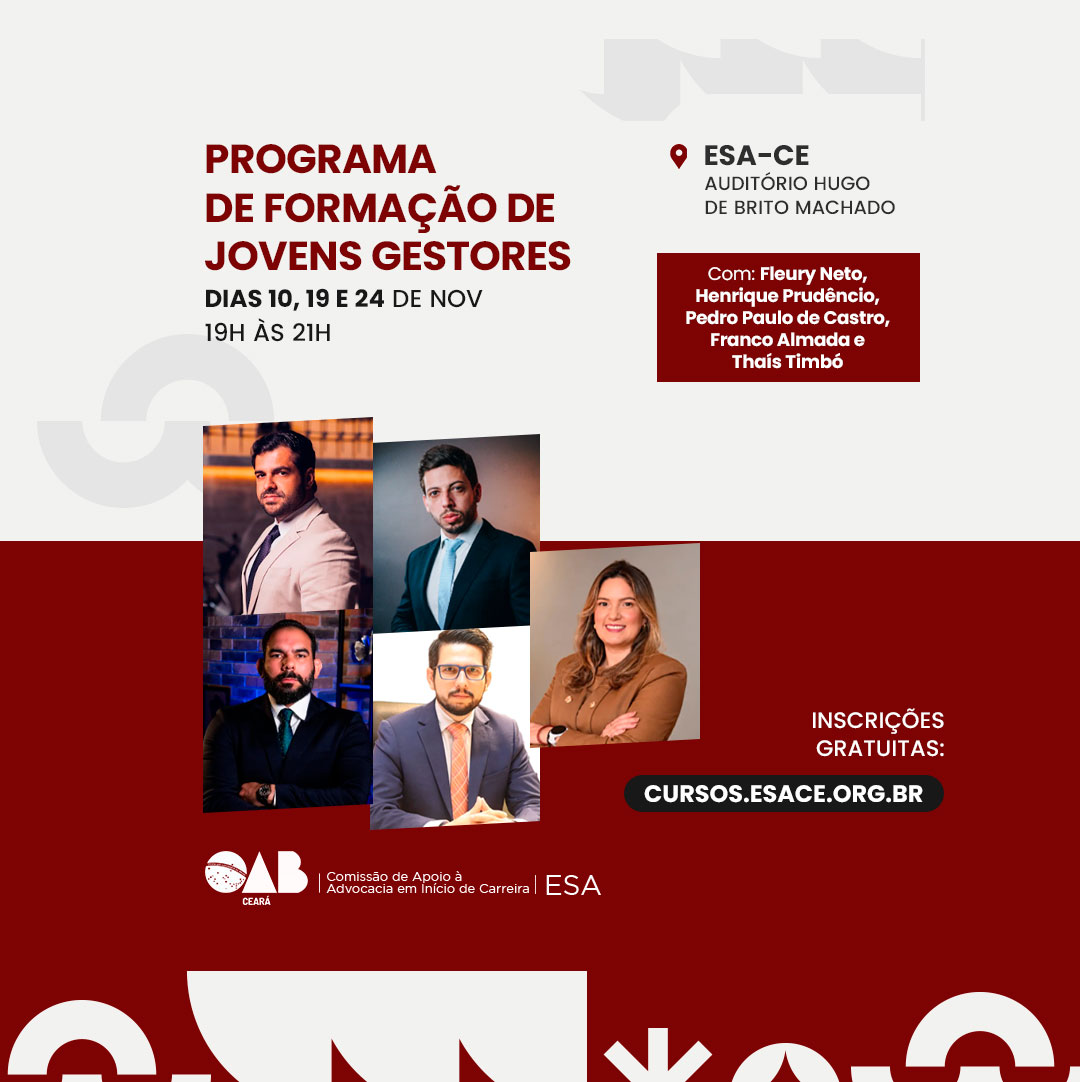 Programa de Formação de Jovens Gestores